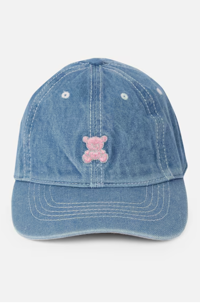 Women Printed Denim Cap